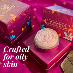 Mahua and Sandalwood Silk Foam Cream